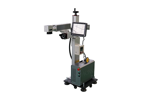 領(lǐng)秀激光飛行式流水線光纖激光打標機